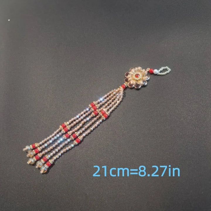 Virelle Rhinestone Jewelry Tassels