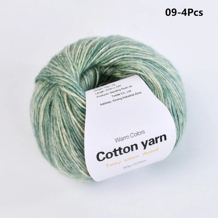 50g Soft Cotton Blended Crochet Yarn