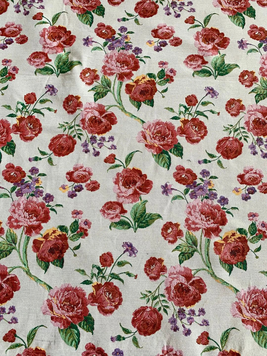 Kindly Floral Chenille Fabric