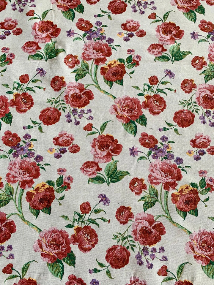 Kindly Floral Chenille Fabric