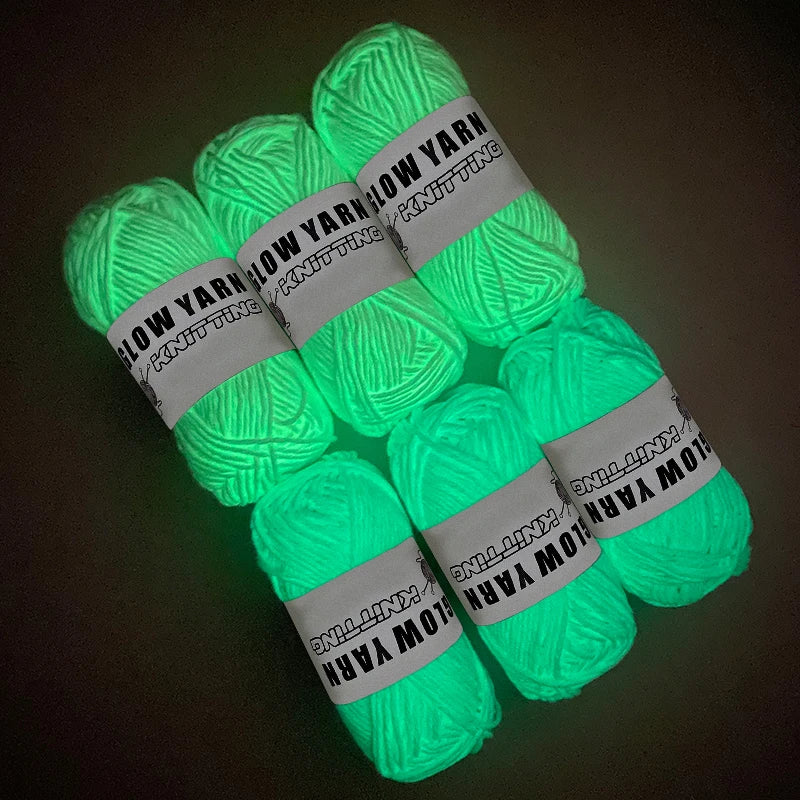 50g Night Glow In The Dark Yarn