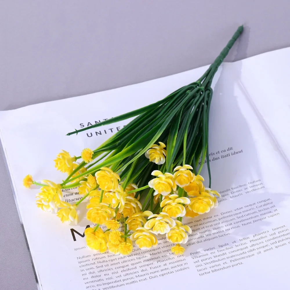 Nuvola 7 Head Artificial Spring Grass Roses