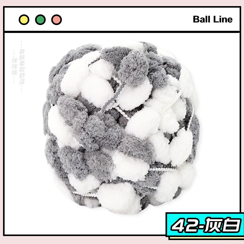 100g Colorful Thick Ball Yarn