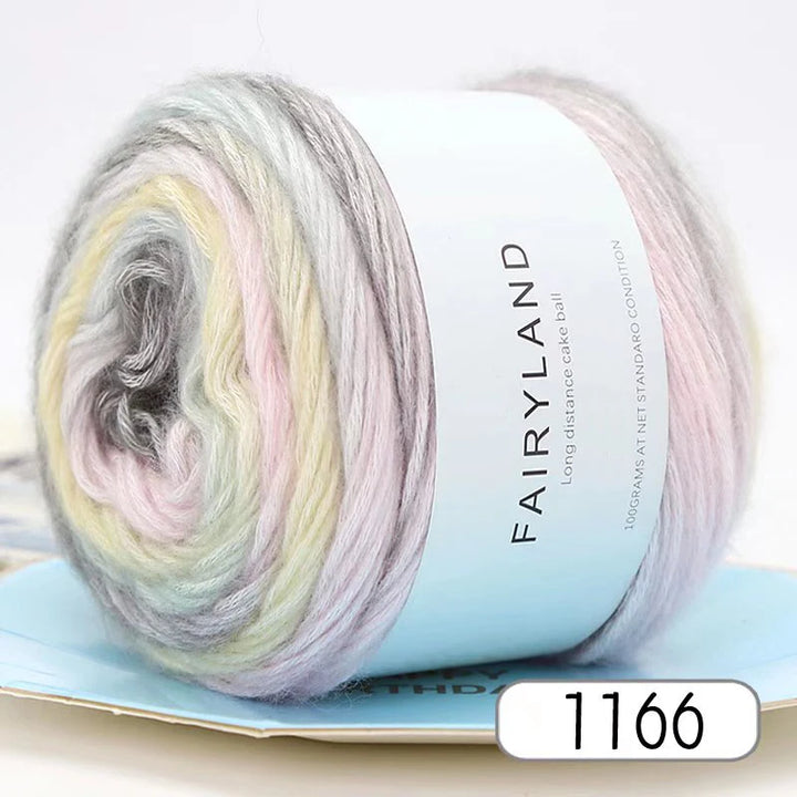 100g Gradient Rainbow Yarn