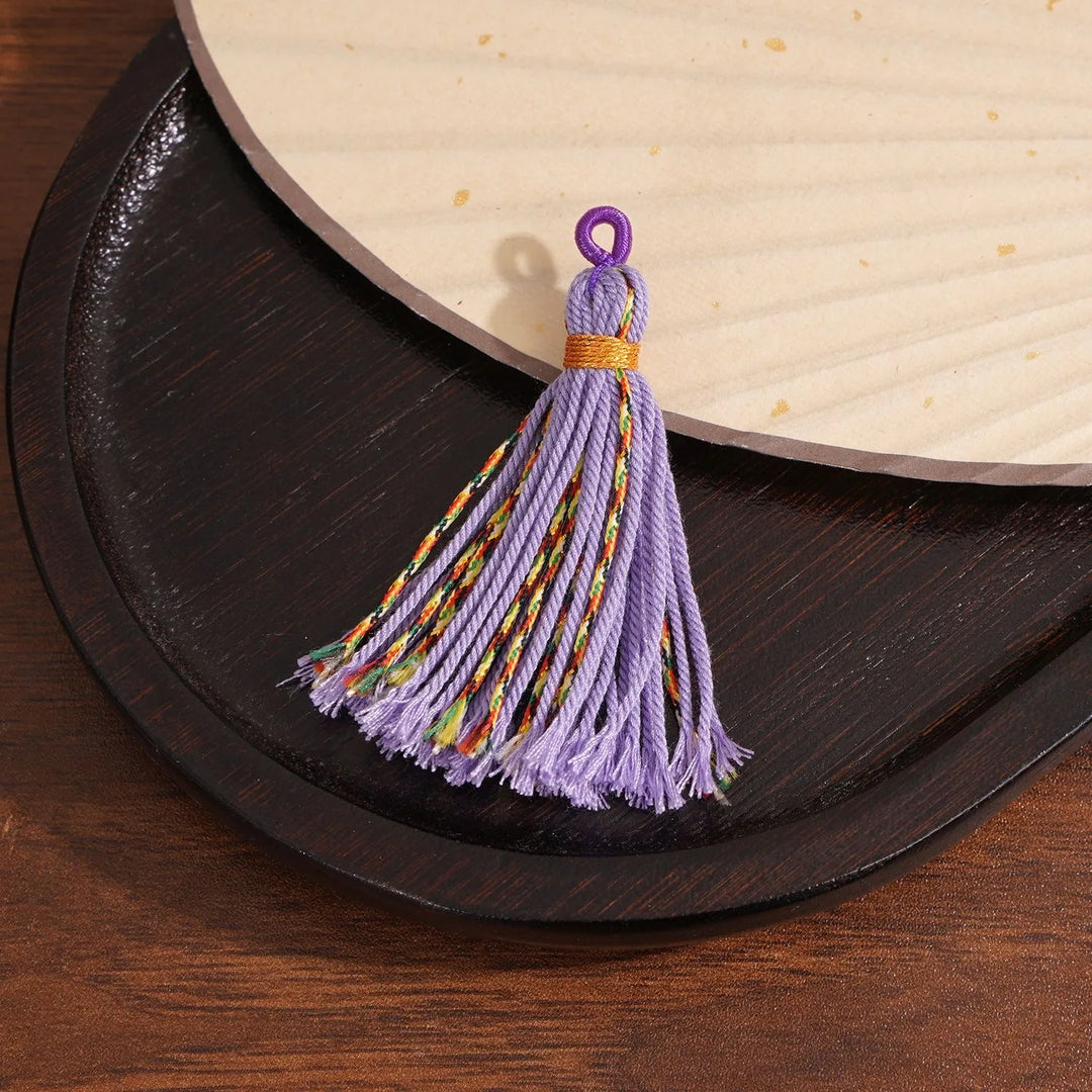 Elvara 75mm Long Colorful Hand Twisted Cotton Ethnic Tassels