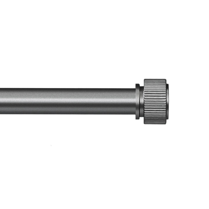 Lyra 5/8" Diameter Adjustable Single Drapery Curtain Rod Set