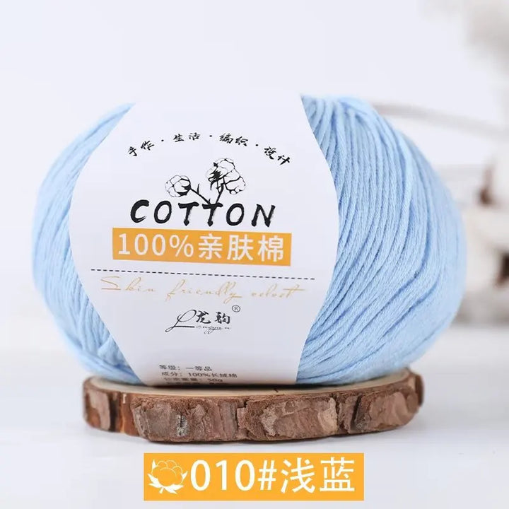 50g 100% Cotton Soft Colors Yarn Cotton