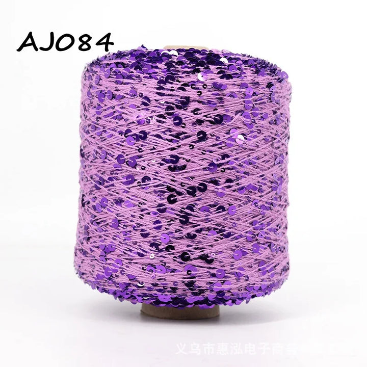50g Metallic Sequin Yarn Sparkle Glitter