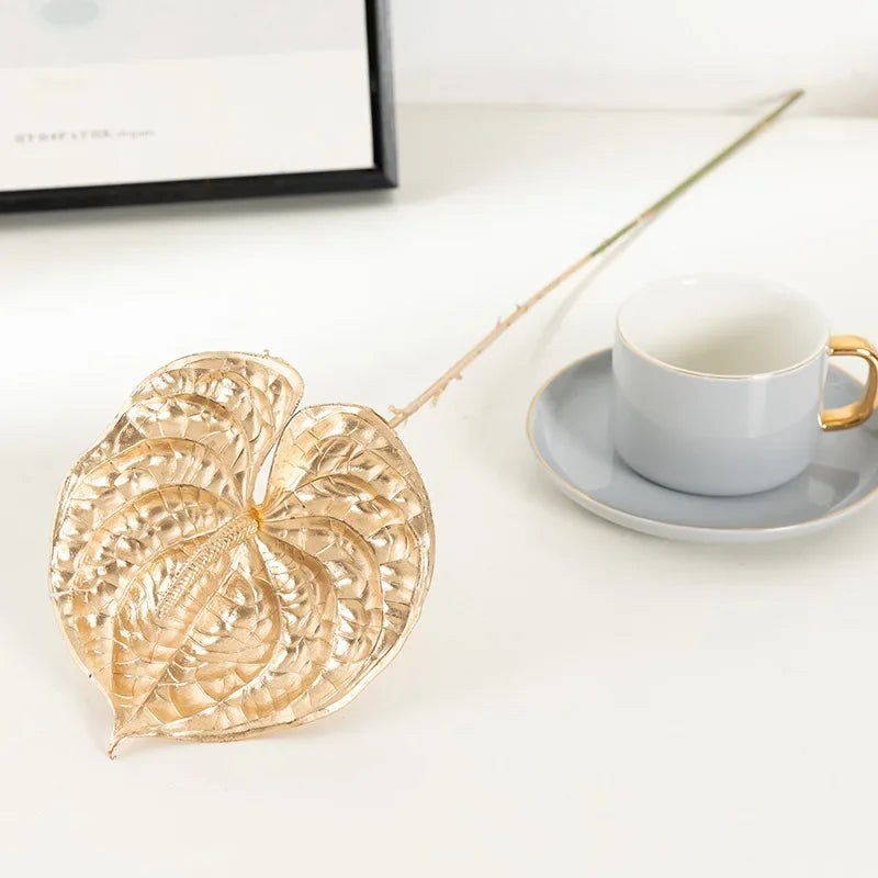 Valen Artificial Golden Ginkgo Leaves