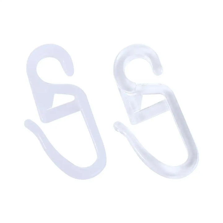 20 PC / Plastic Sliding Curtain Hooks