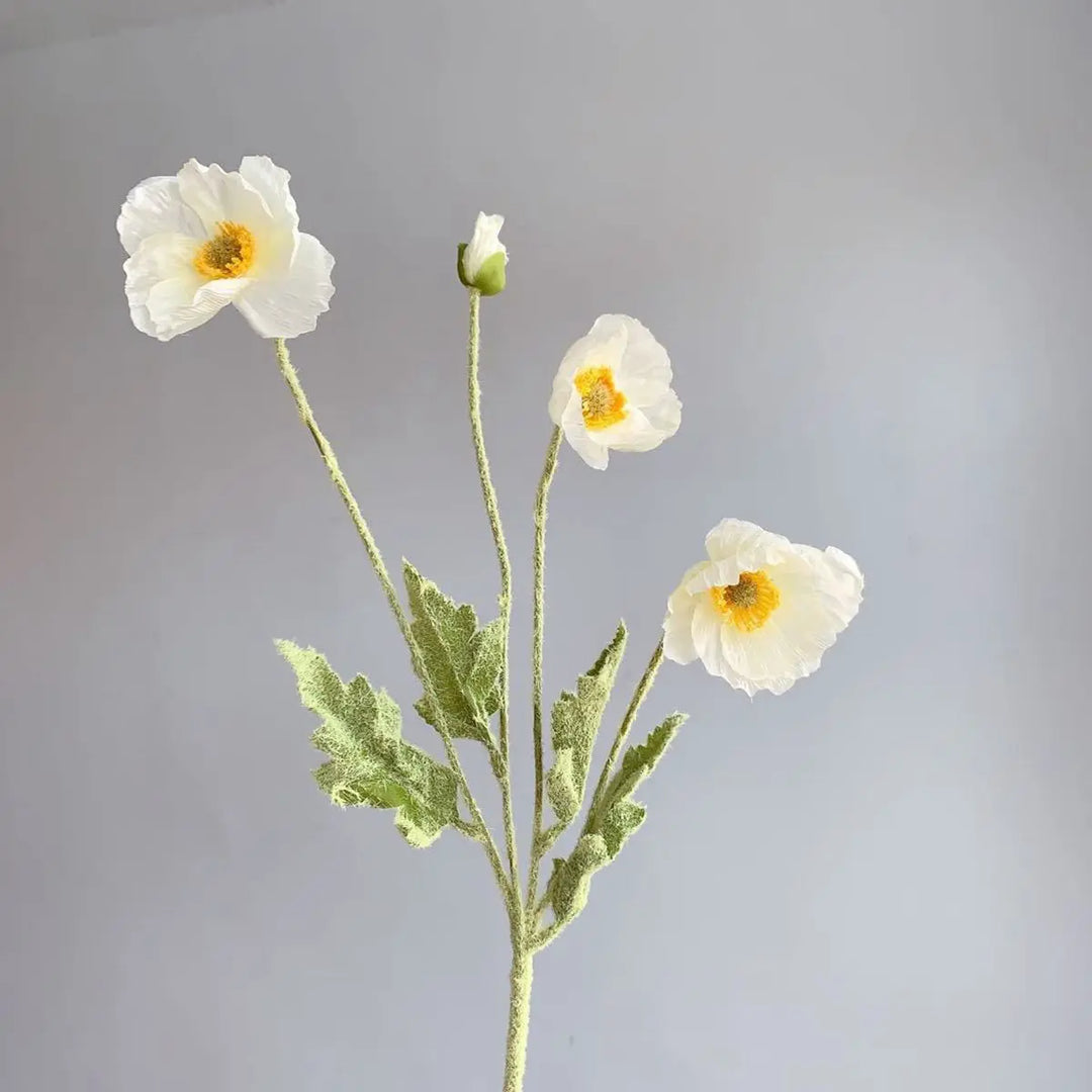 Fake Poppies Flowers