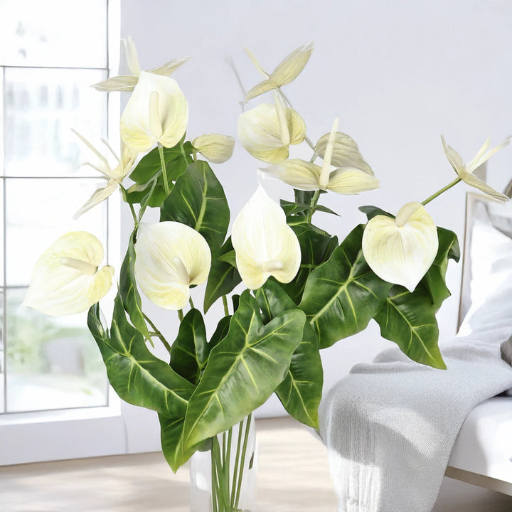 Sela 26 Inch Artificial Anthurium Flower
