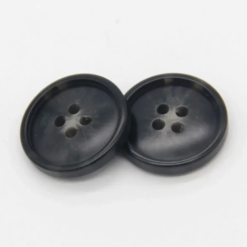 Manein 15/20mm Retro Men Suit Horn Resin Button - 20 PC
