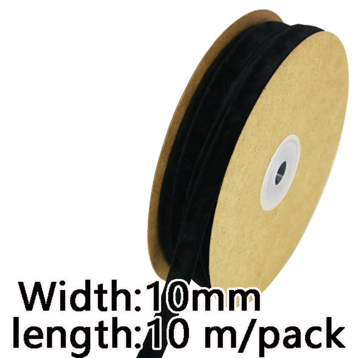 10 Meter / Velvet ㅏGift Wrapping Decoration Ribbon