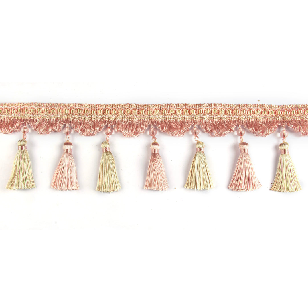 6 YARDS / Lucia Beaded Tassel Fringe Trim