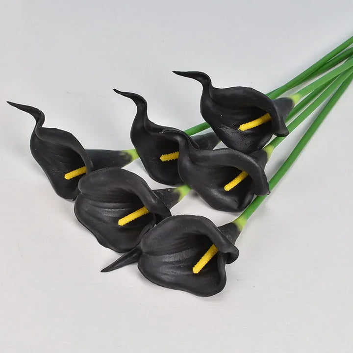 10pc Ciel Mini Calla Lily Artificial Flower