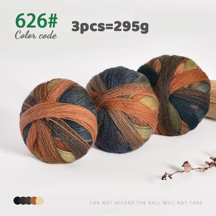 295g Colorful Wool Yarn