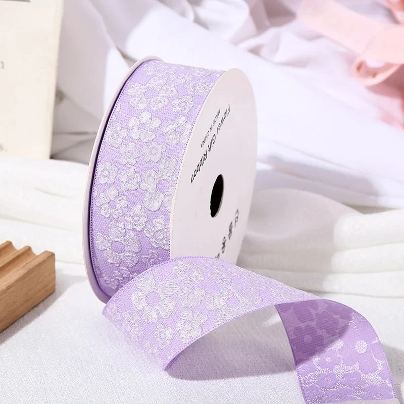 Label Ribbon Wrinkle 10 Yards / 3D Flower Wrinkle Embossment Ribbon – Classic Modern Fabrics