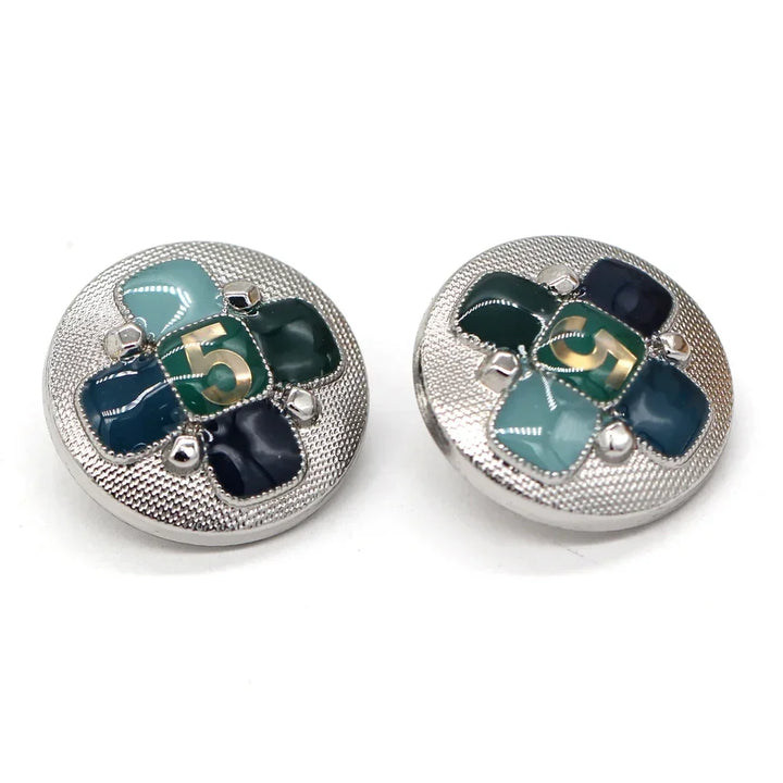 5 PC / Skoae Metal Buttons