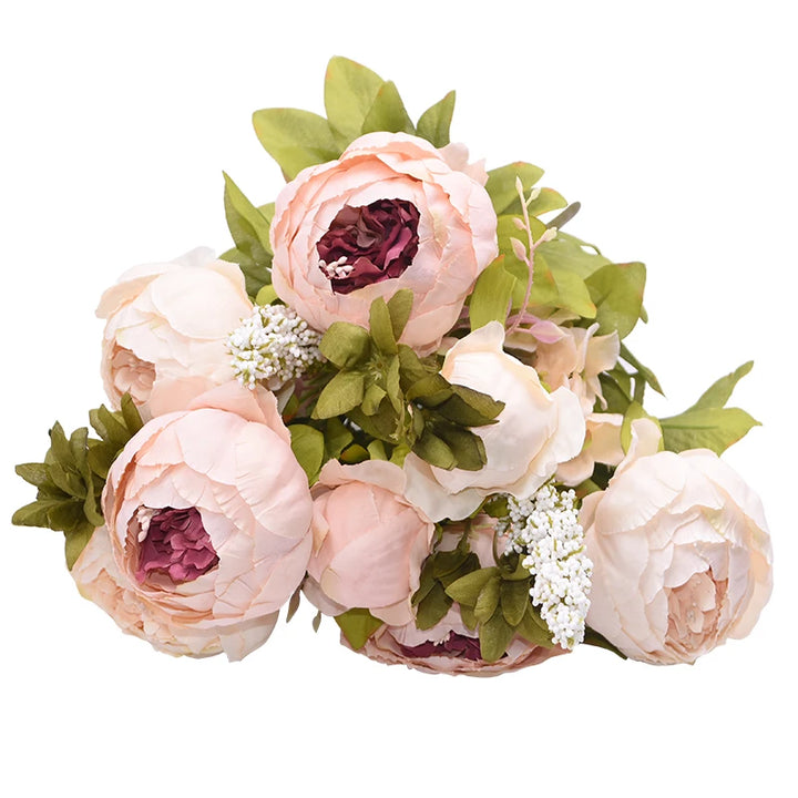 Artificial Peony Silk Flower Bundle