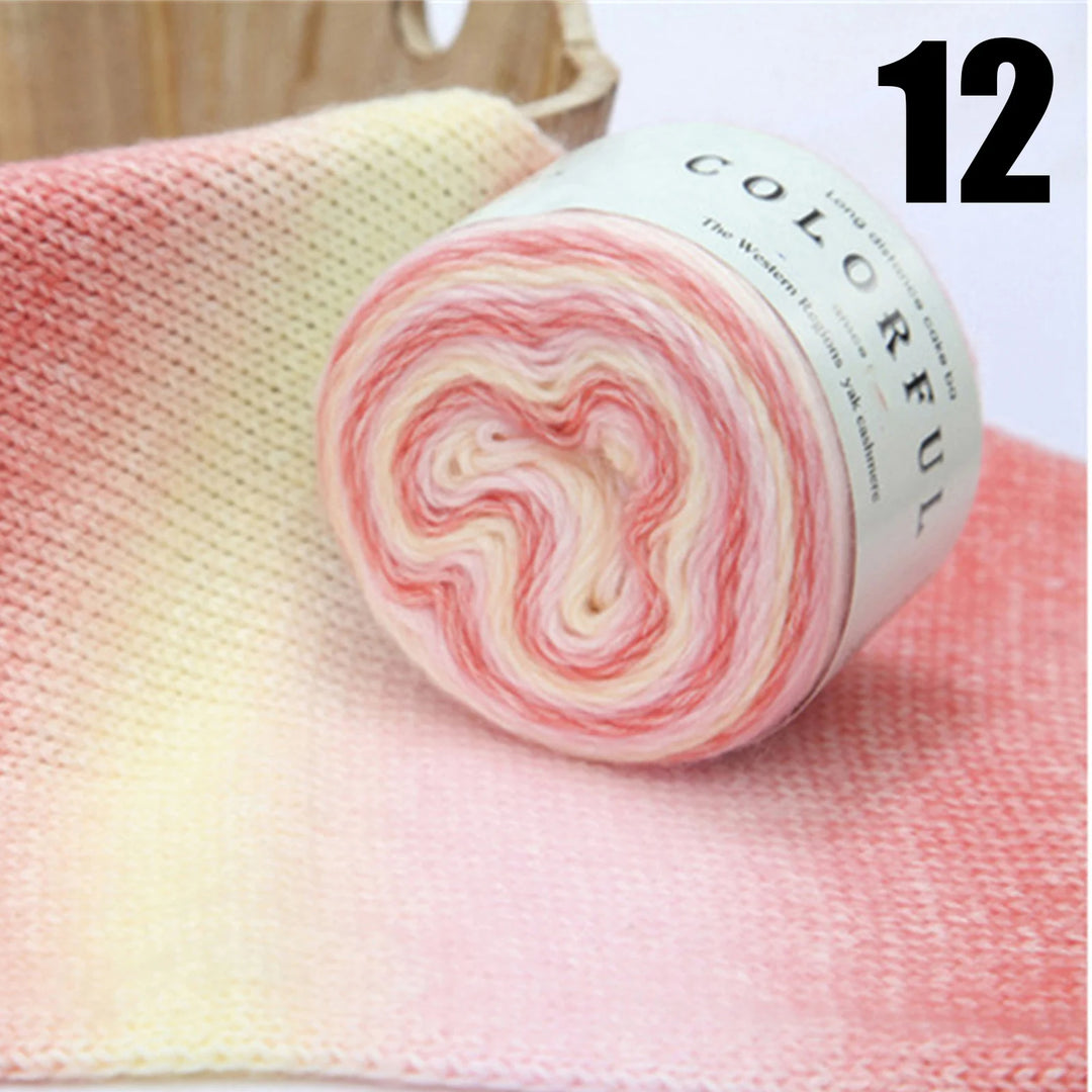 100g Tricot Angora Cake Yarn