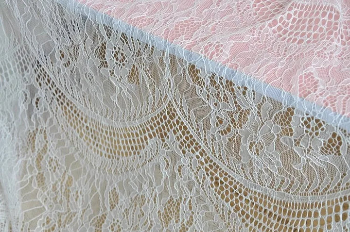 3 Yards / 2 Colors / Corvina Elegant Eyelash Lace