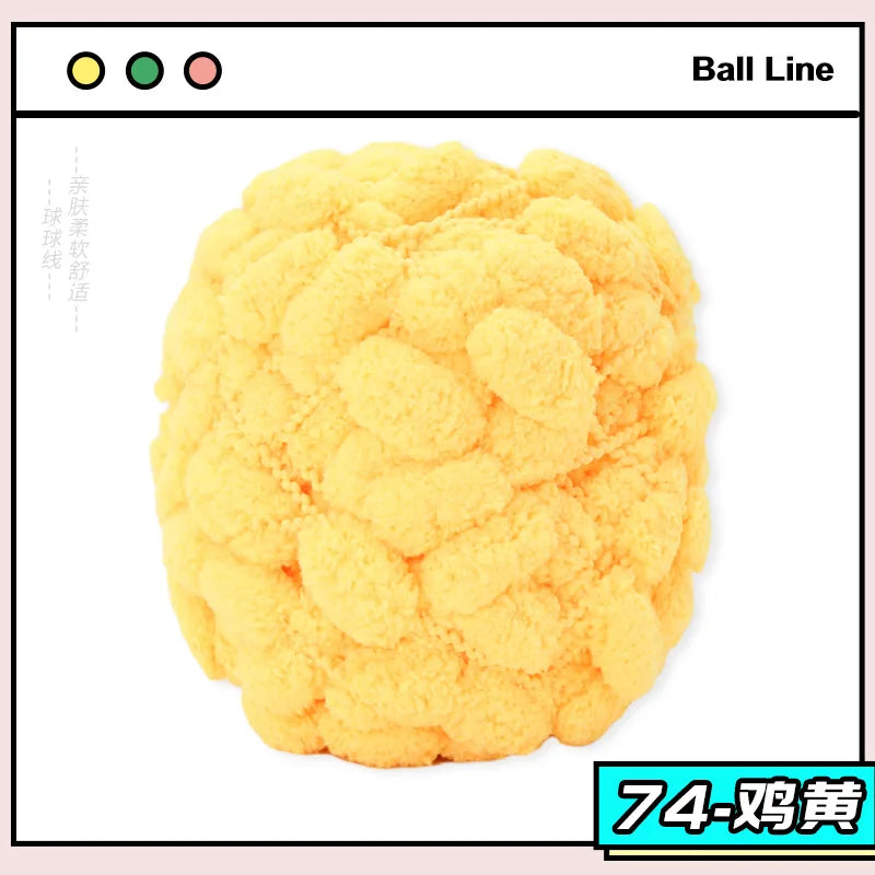 100g Colorful Thick Ball Yarn