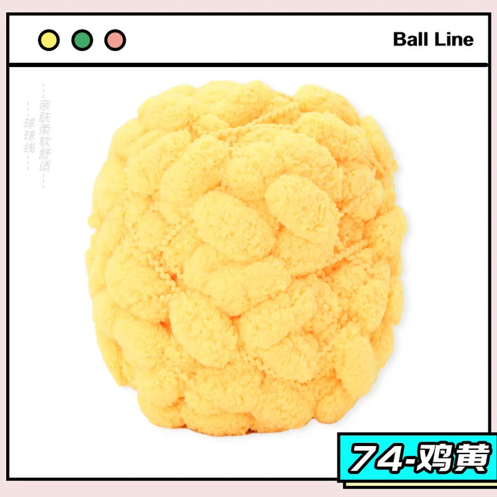 100g Colorful Thick Ball Yarn