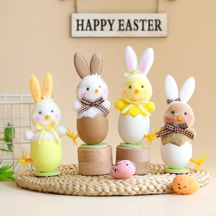 Easter Home Decoration Plush Bunny Dolls