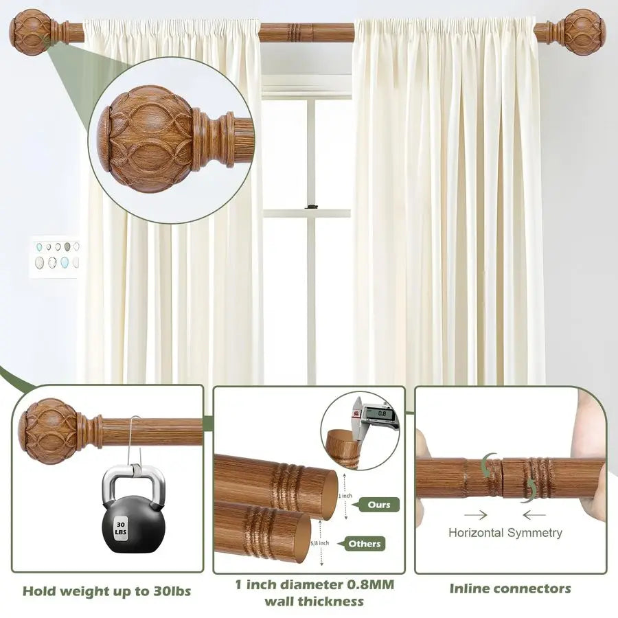 Axon Heavy Duty Curtain Rod