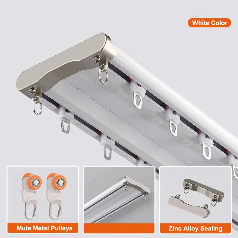 All-In-One Dual Curtain Drapery Track