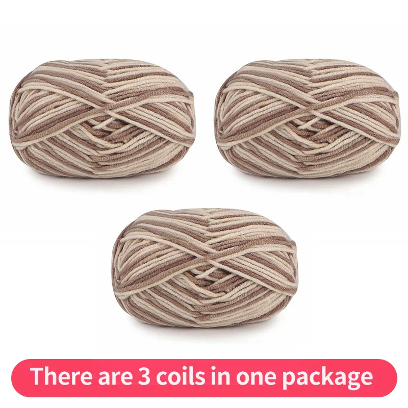 150g Segmented Dyed Gradient Colorful Yarn