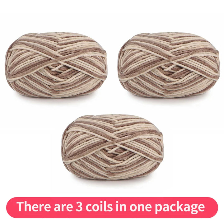 150g Segmented Dyed Gradient Colorful Yarn