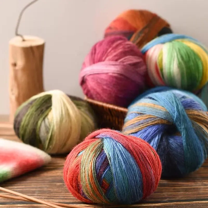 295g Colorful Wool Yarn