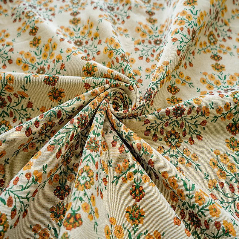 Rosario Floral Chenille Woven Fabric