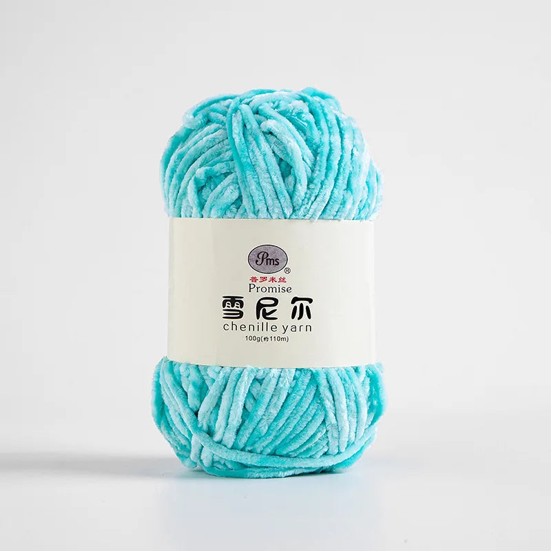 100g 6mm Chenille Yarn