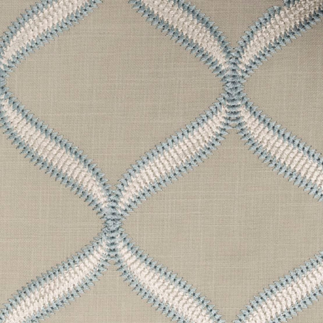 Velmont Embroidery Faux Linen Fabric - Samuel