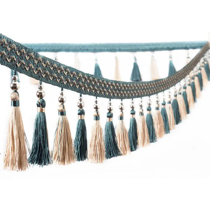 Mateo Beaded Tassel Fringe Trim