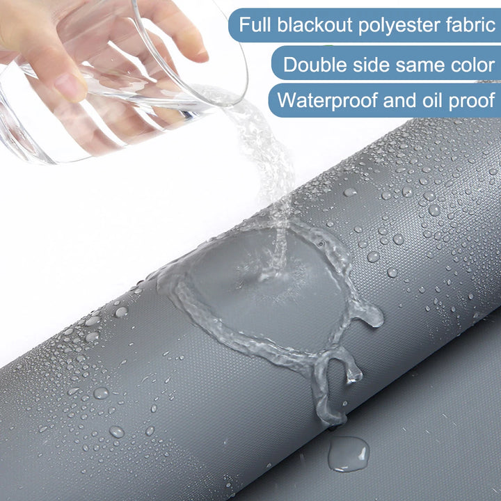 Cordless Blackout Waterproof Roller Shade with Cassette Valance