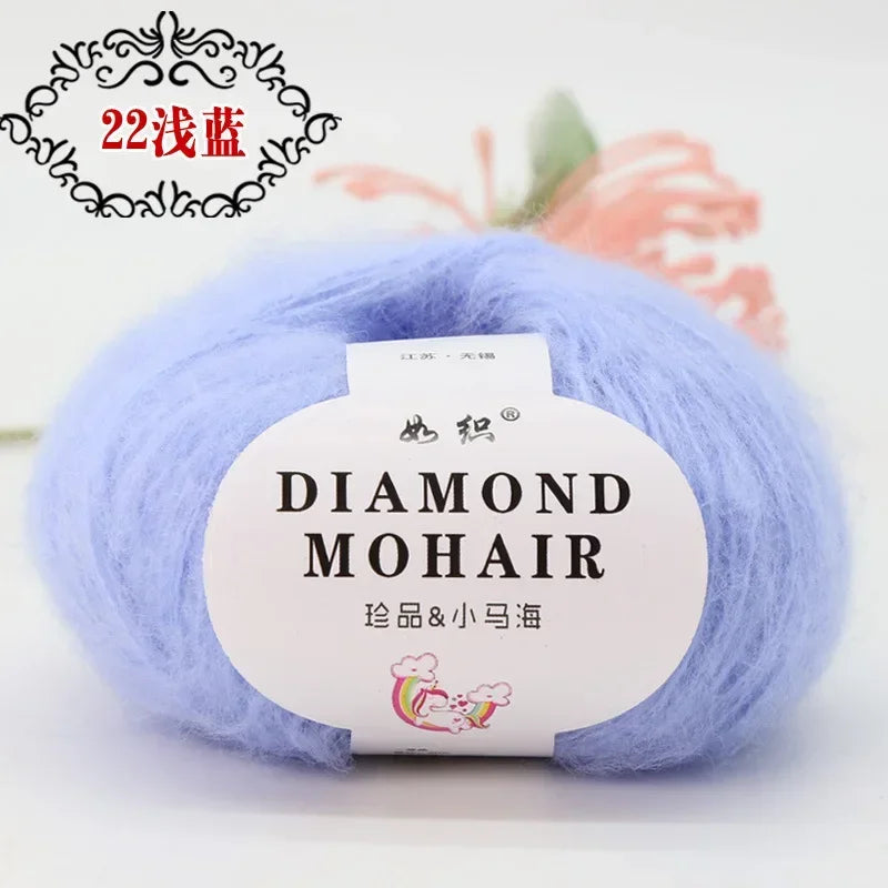 25g Mohair Wool Blended Yarn