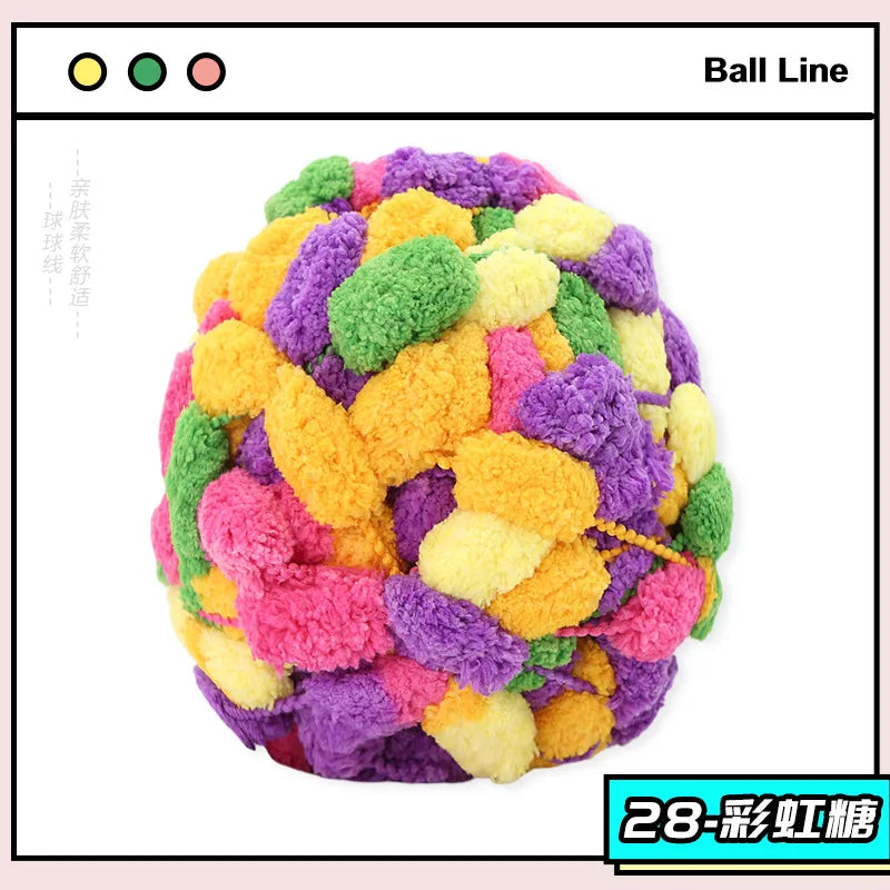 100g Colorful Thick Ball Yarn