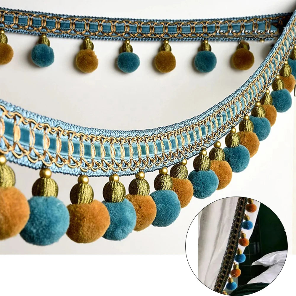 Casterin Beaded Tassel Fringe Trim