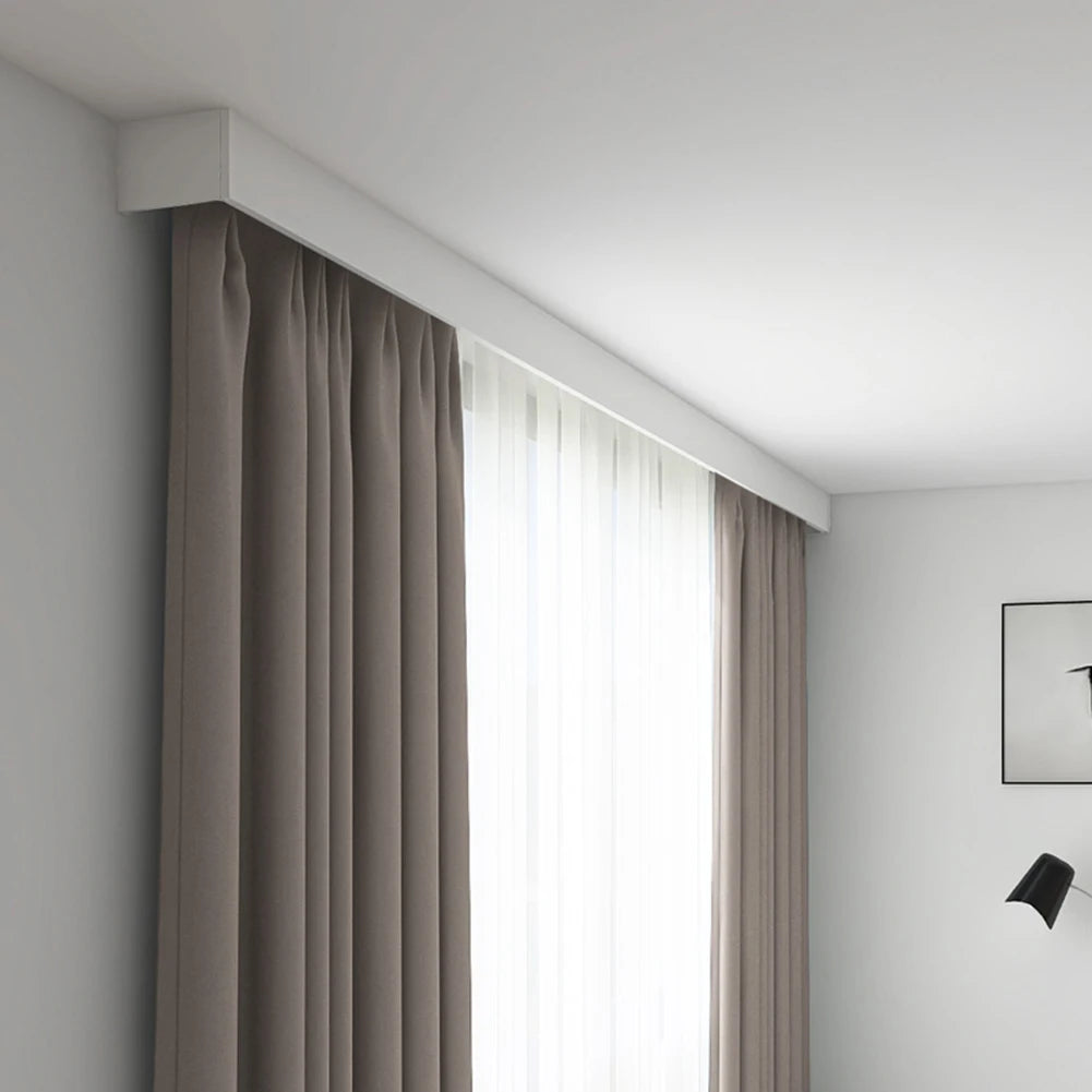 Modern Flat Pelmet Cornice Curtain Heading