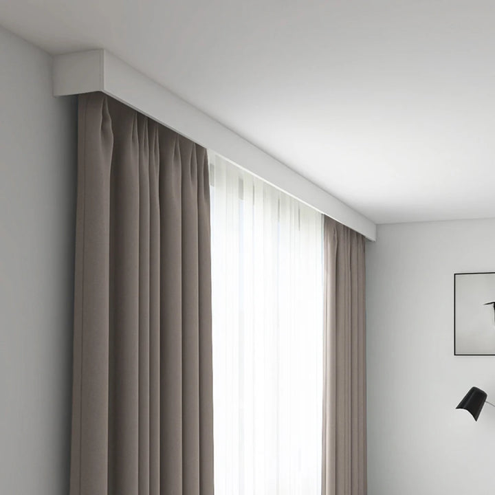 Modern Flat Pelmet Cornice Curtain Heading