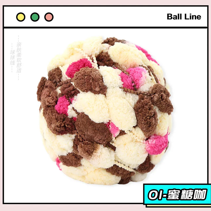 100g Colorful Thick Ball Yarn
