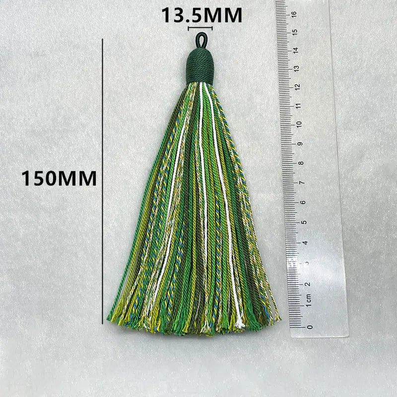 Sorelle 15cm Hand Twisted Cotton Thread Key Tassels