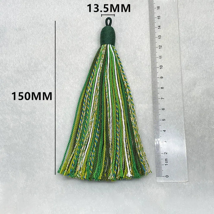 Sorelle 15cm Hand Twisted Cotton Thread Key Tassels