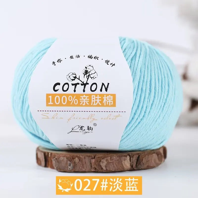 50g 100% Cotton Soft Colors Yarn Cotton