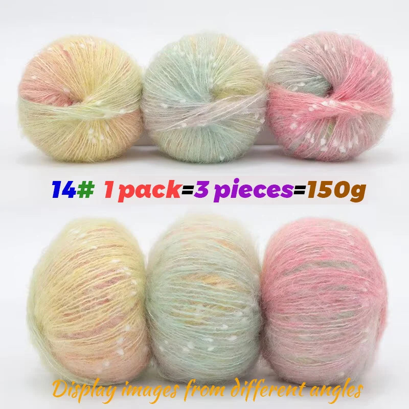 3 PC / 150g Gradient Soft Yarn
