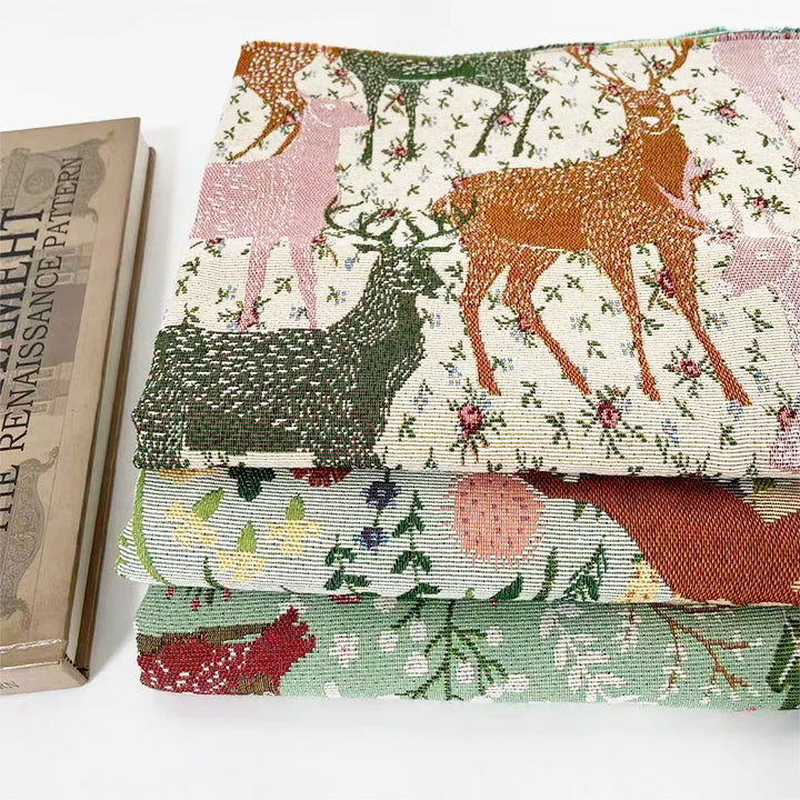 Andes Woven Chenille Jacquard Fabric